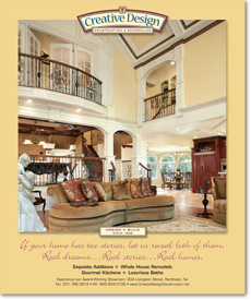 Creative Design full page ad